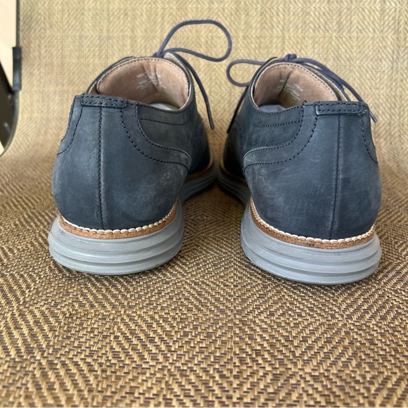 Cole Haan Original Grand Wingtip Oxford Blazer Blue C26473 Shoes Mens Size 10.5M - Picture 11 of 15